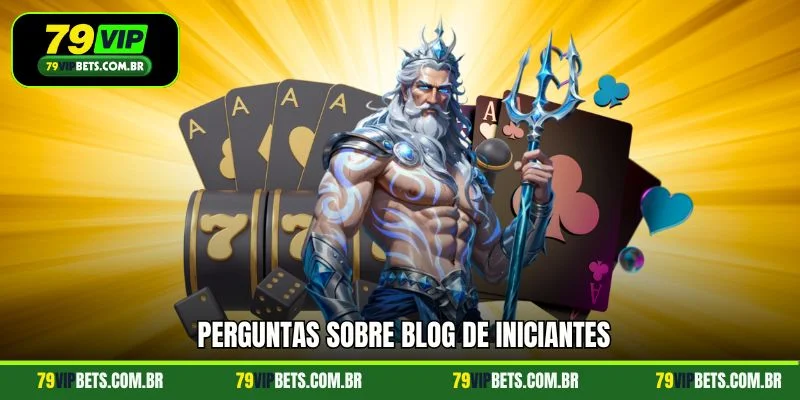 Perguntas sobre blog de iniciantes